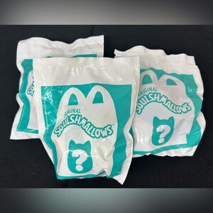 Squishmallows Mystery McDonald’s Happy Meal Toys Lot of 3 NIP Stocking Stuffers